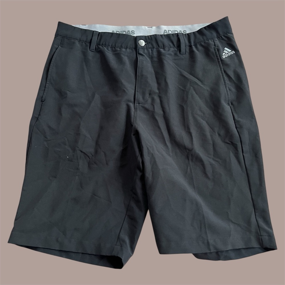 Adidas Men's Black Athletic Shorts
